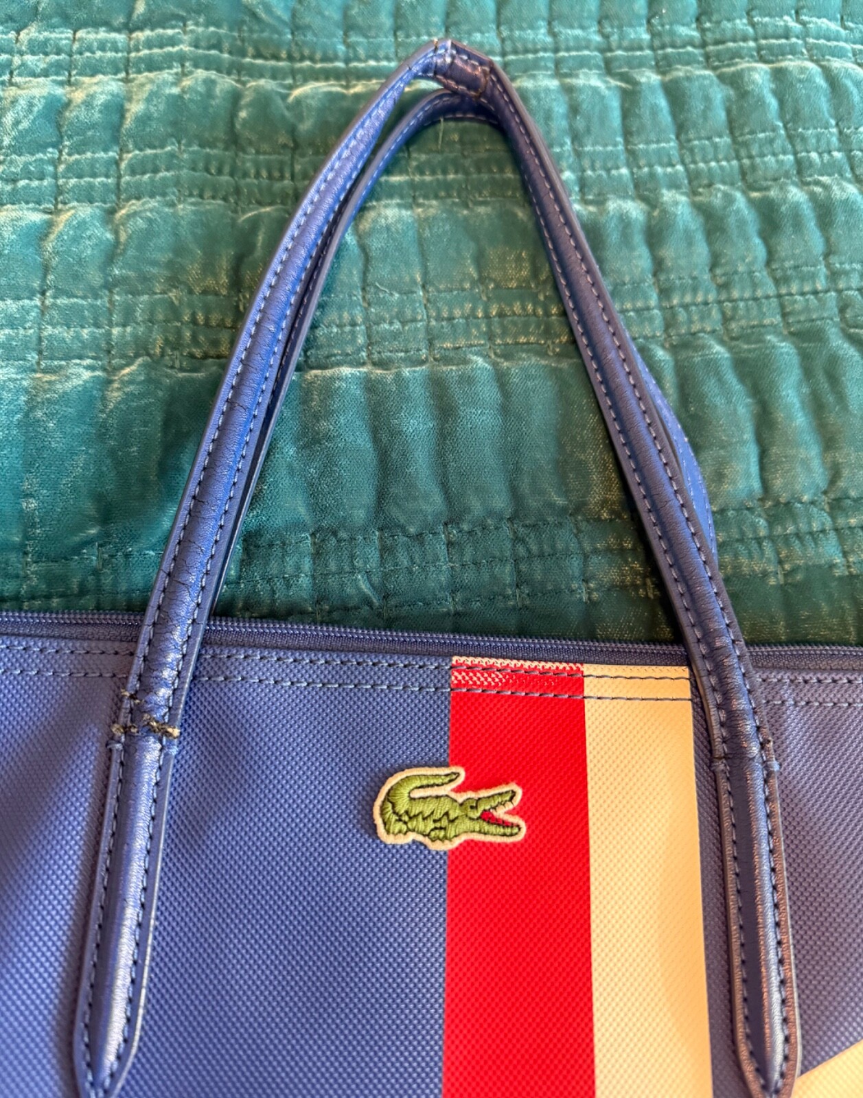 Lacoste Tote British Flag Union Jack