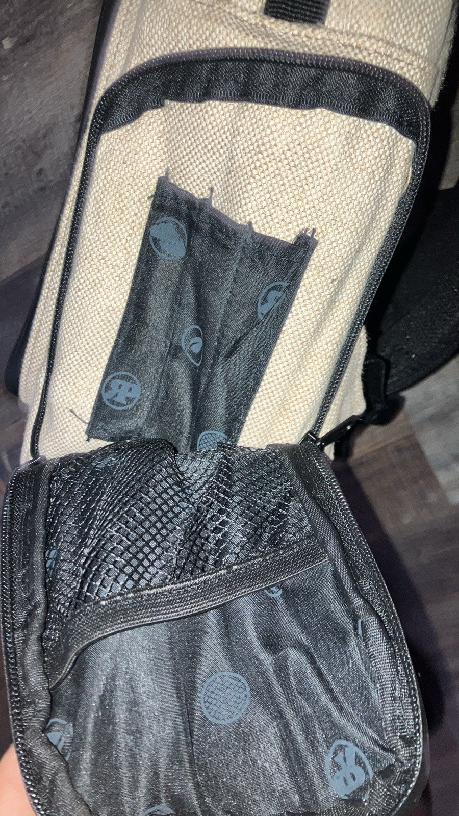 Rare raw rolling papers backpack