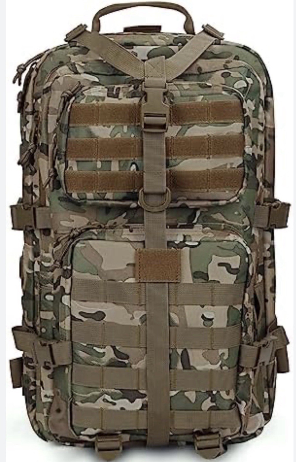 REBOW GEAR 38 L Tactical Backpack Green Camouflage Large