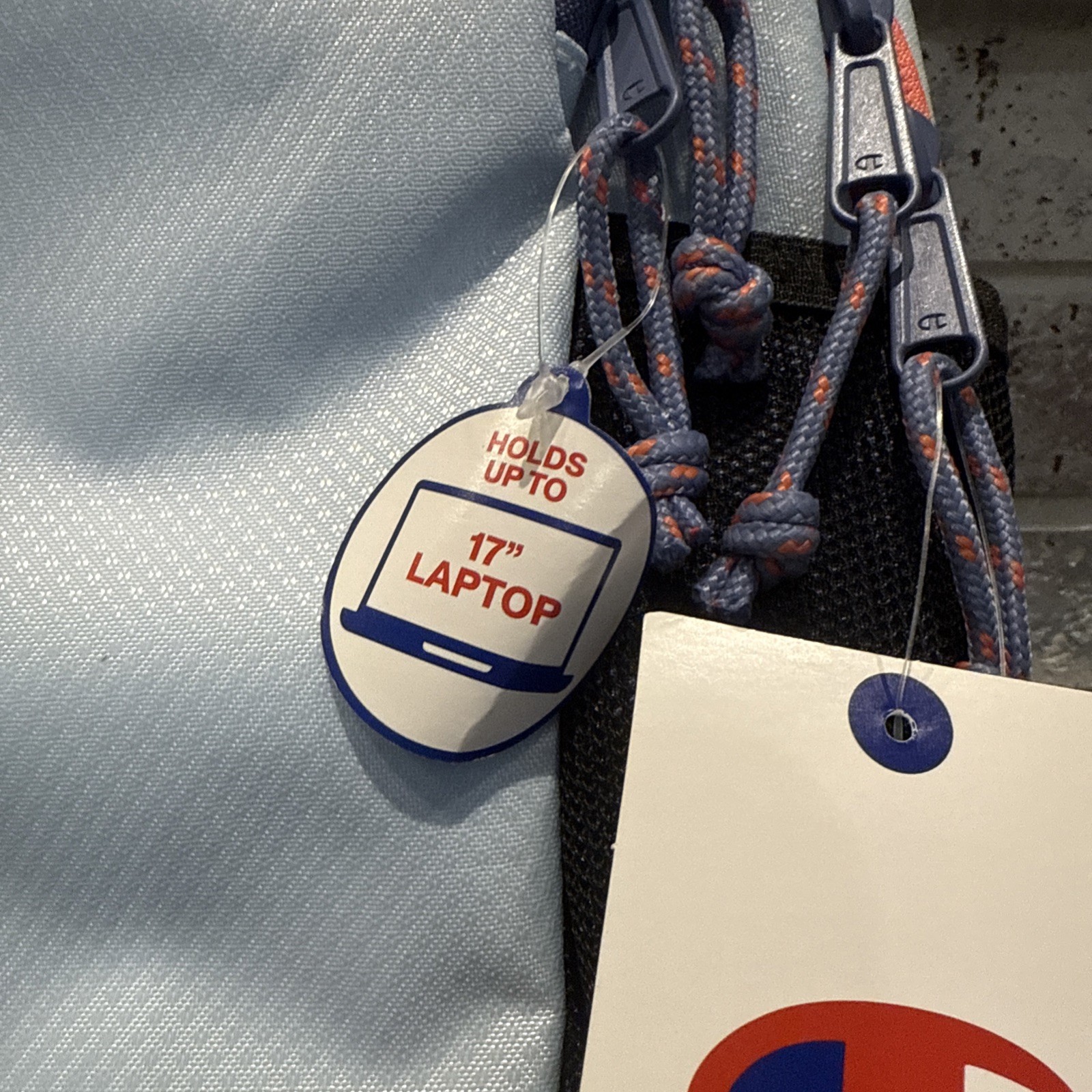 Champion Center Backpack – Light Blue
