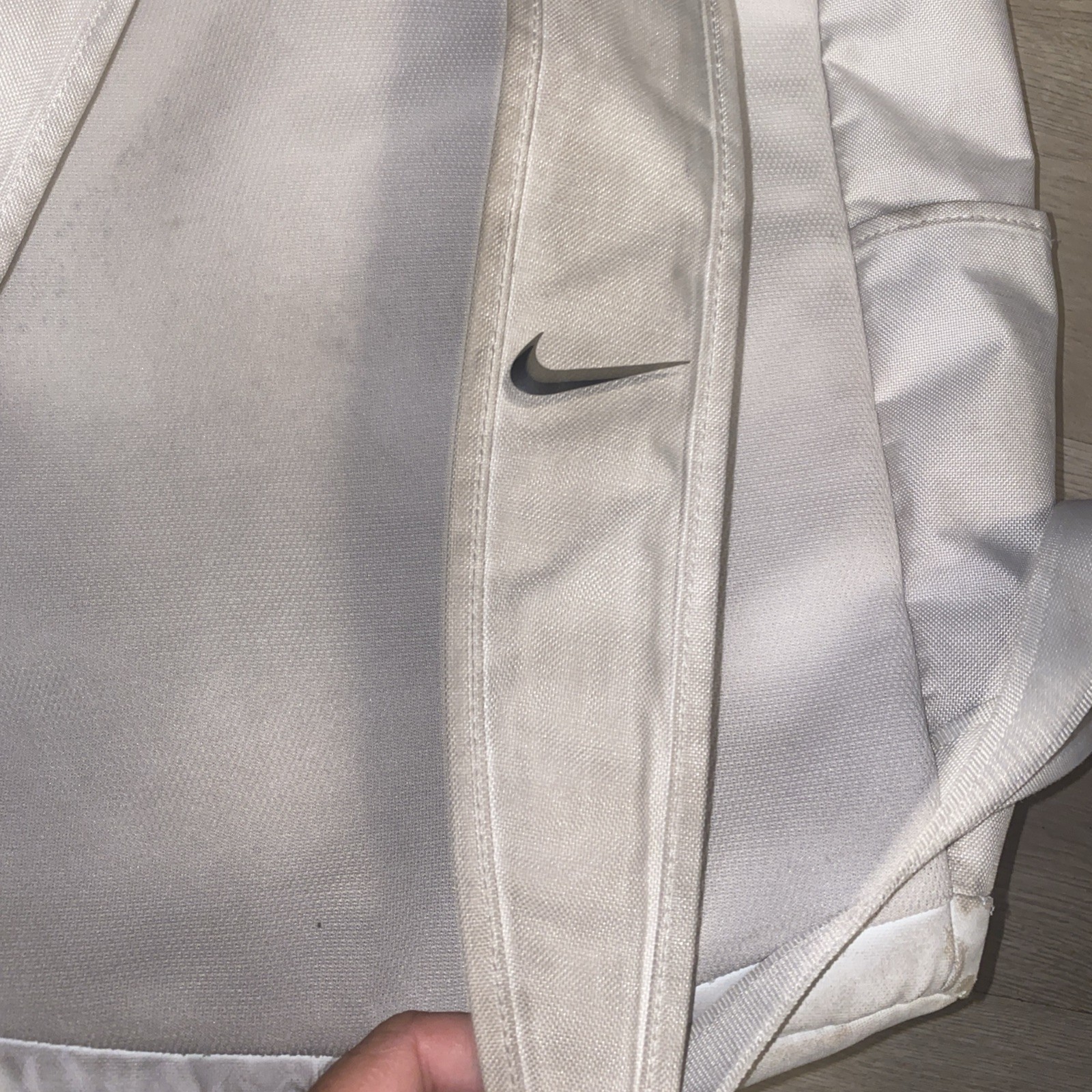 Nike Radiate Backpack Bag White Orange Pink Tote Roll Top Design Pockets