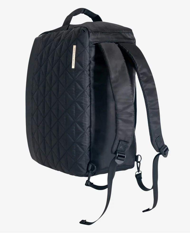 Kenneth Cole Reaction Duffle Bag Backpack Convertible Black Travel Laptop New