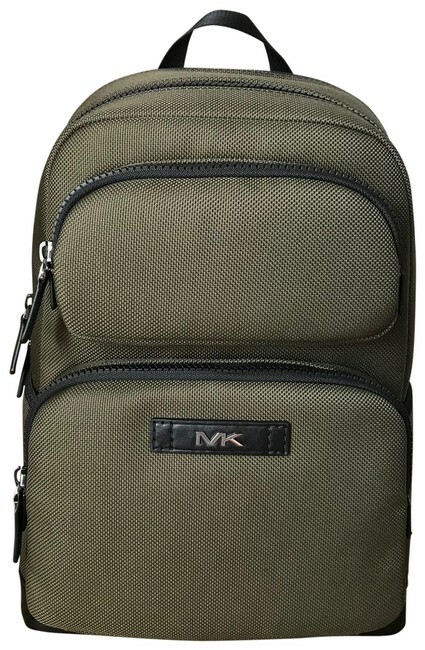 Michael Kors Kent Sport Utility Large Olive Backpack 37U1LKSC50 Army Green FS 1