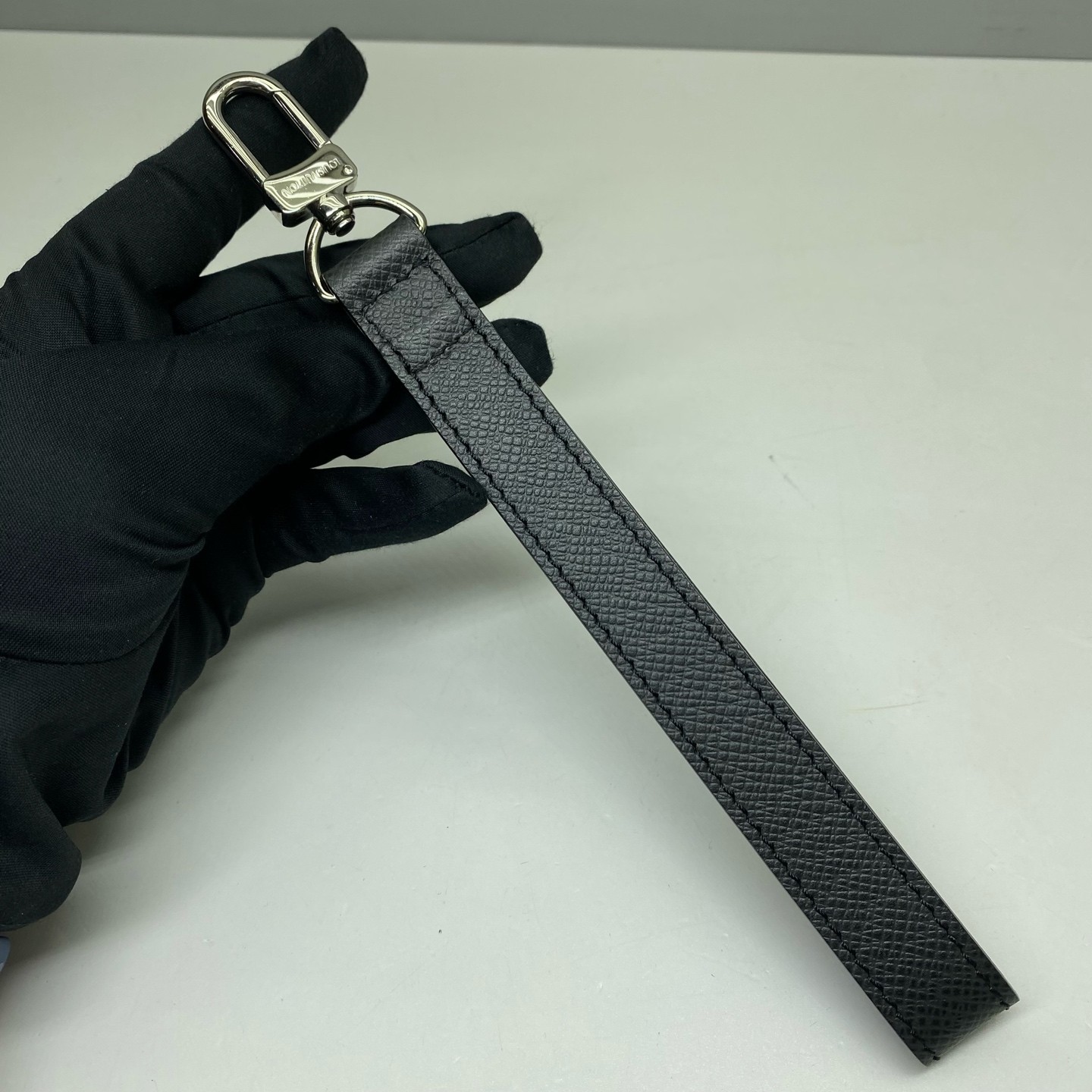 Louis Vuitton Pre-Owned Authentic Clutch Black 26×16.5x8cm Cowhide