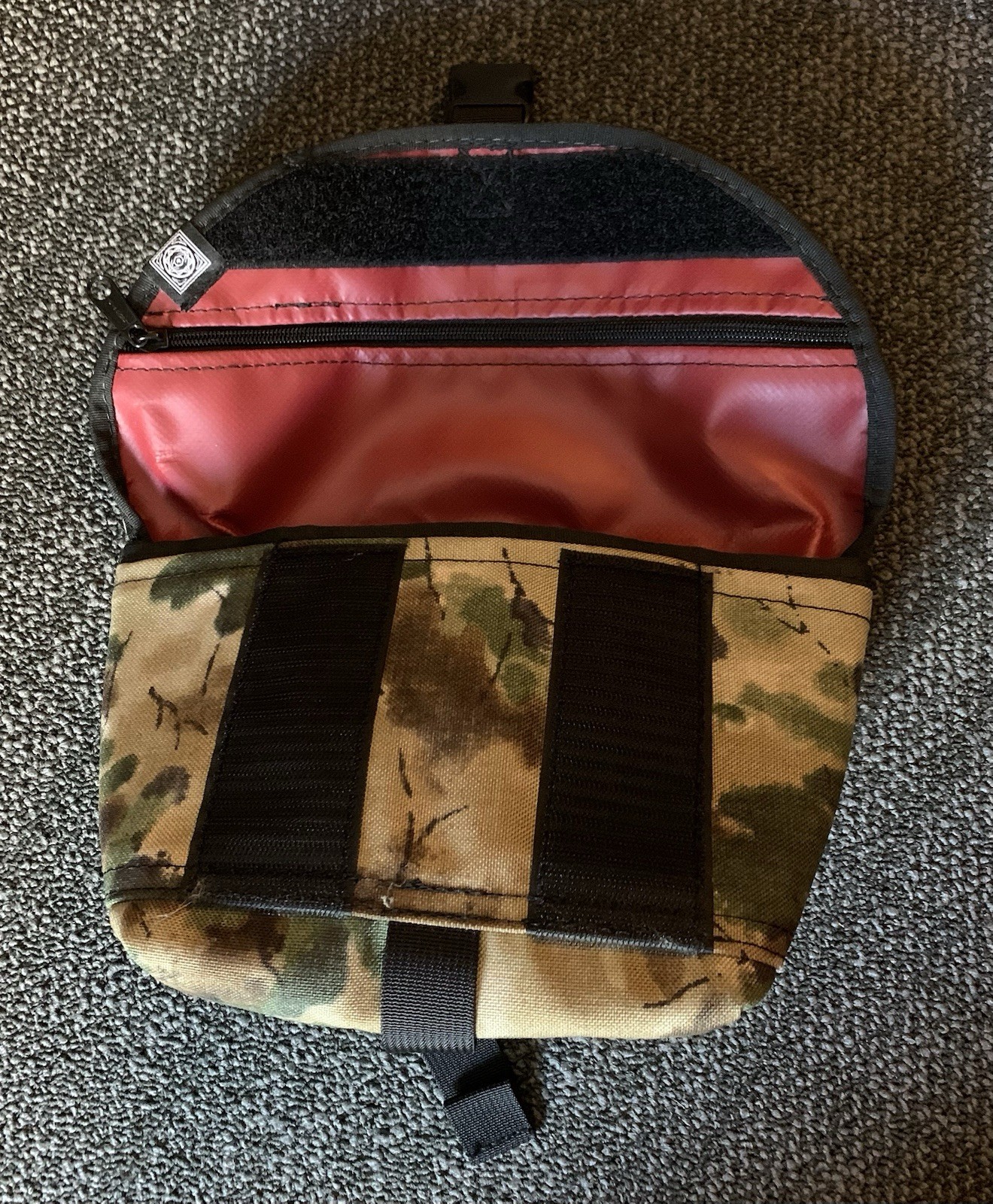 VESSEL WORKSHOP Handmade Hip Bag Pouch Sling Bike Messenger Waterproof RARE
