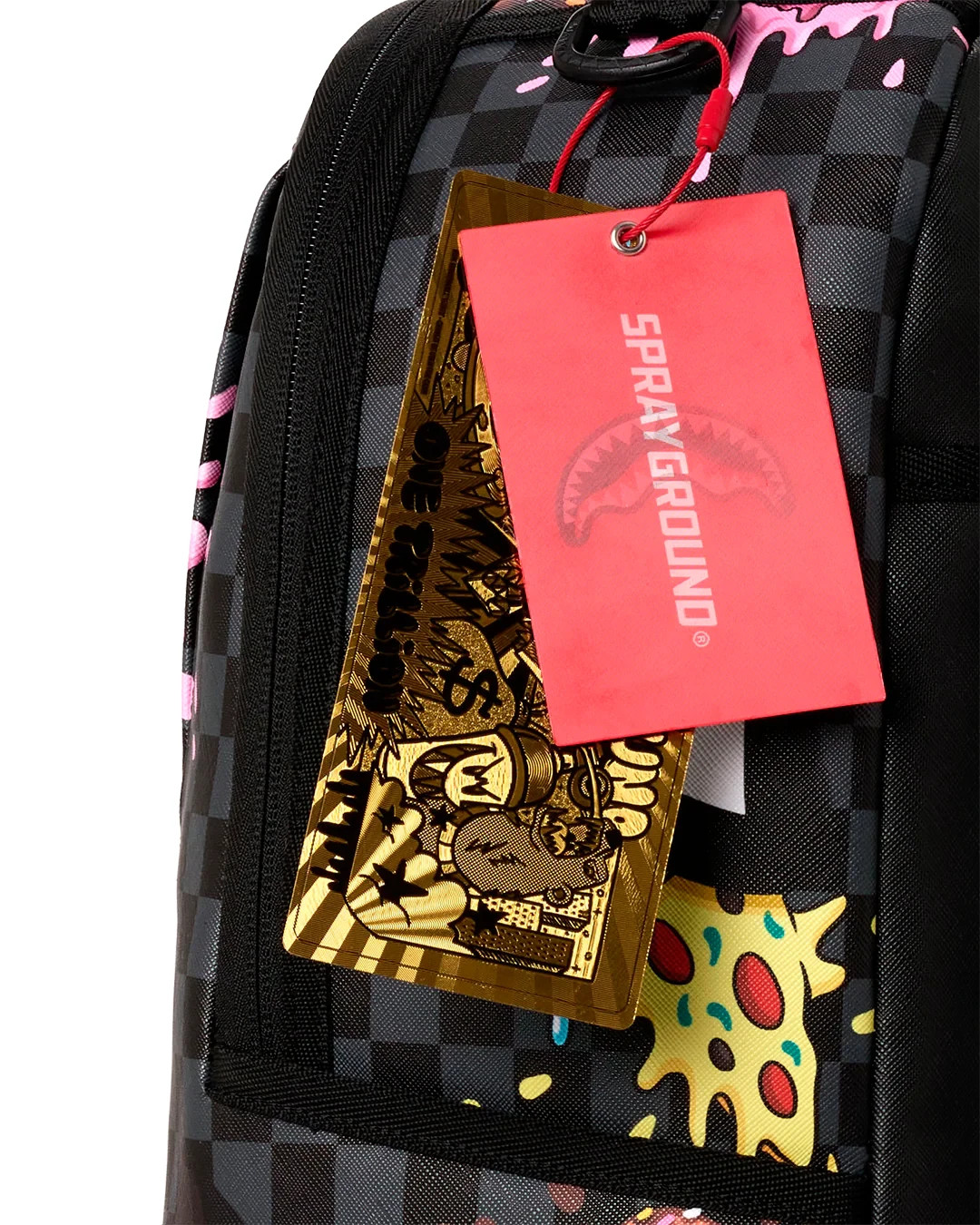 Sprayground TAZ Lunch Break Backpack🔥New Black Travel Bookbag Kids School Bag