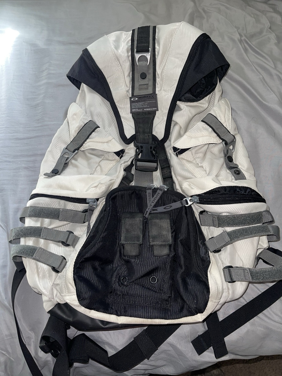 Oakley Tactical Field Gear Standard Issue Backpack White Multi Pocket