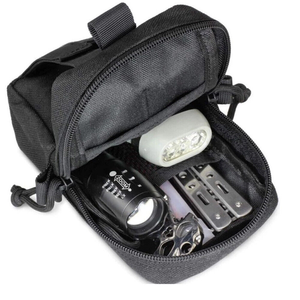 Tactical Molle EDC Pouch Waist Vest Compact Bag Pack Outdoor Mobile Phone Case