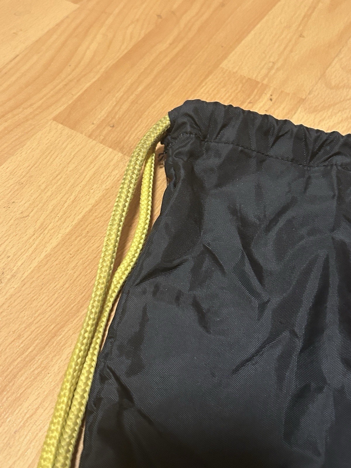 Nike N7 Drawstring Bag BZ9708 -001 Black Yellow Red