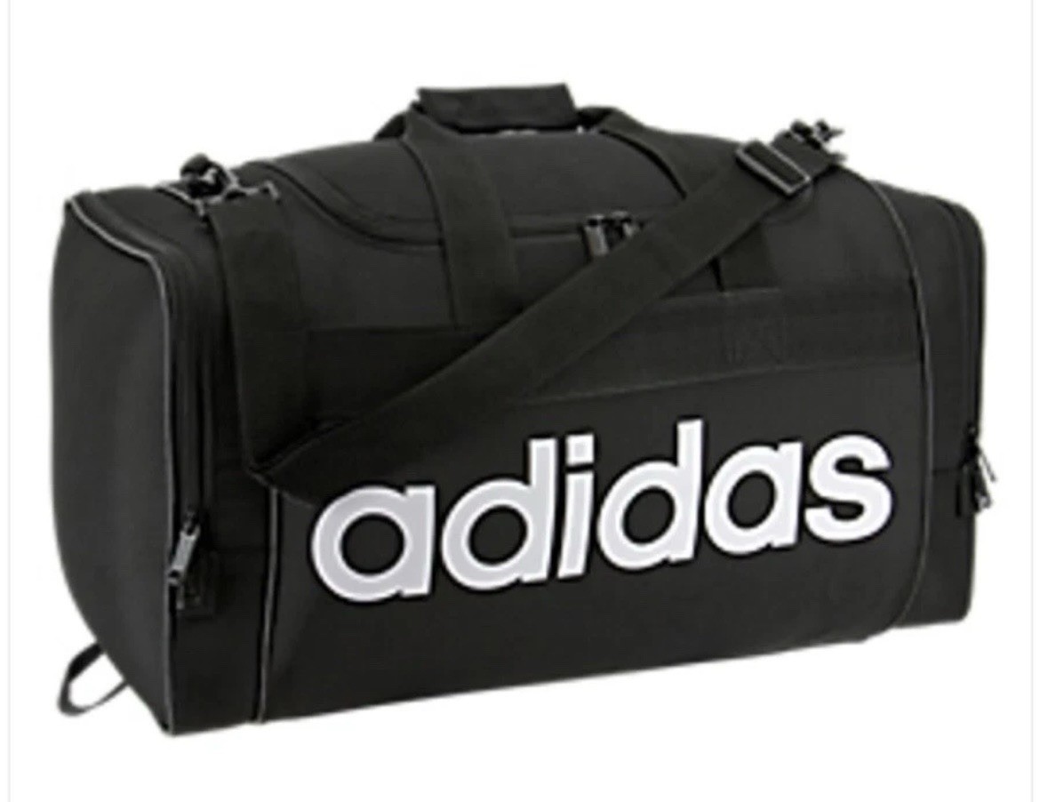 Adidas Originals Santiago Duffel Bag-Black White- Brand New With Tags