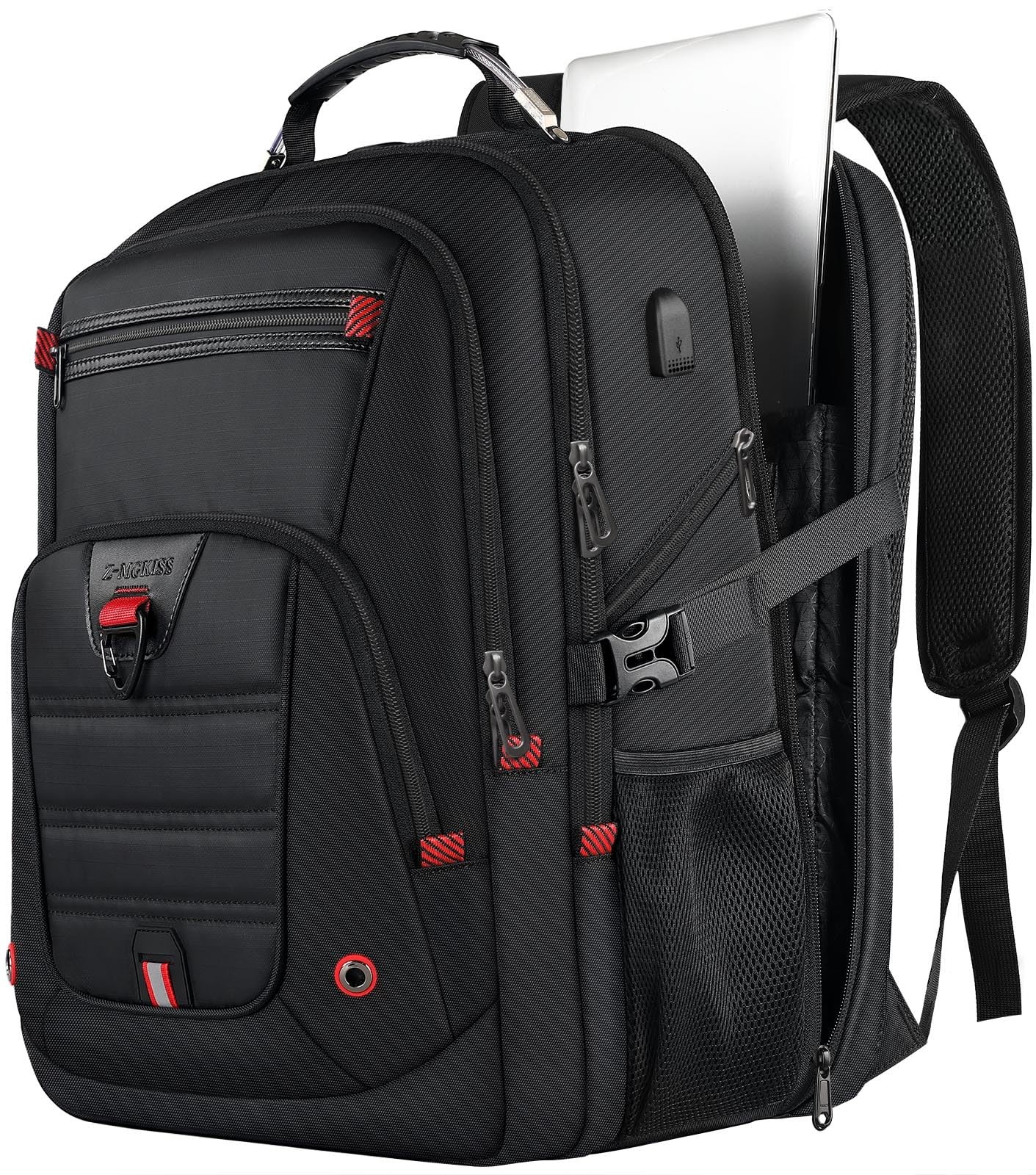 Extra Large Travel Backpack, 52L TSA Backpack 17.3 Inch, Anti-Theft 17 Inch B…