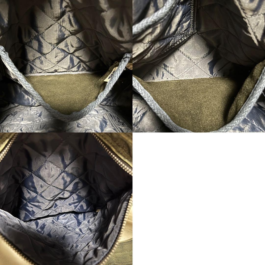 Authentic PORTER DEEPER Denim A4 Shoulder Bag Blue 16cm Depth, Slight Wear
