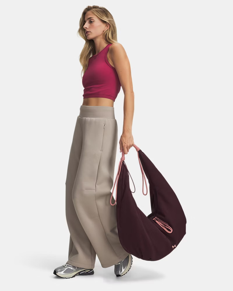 Under Armour UA Studio Cinch Crescent Bag Womens Water Resistant Shoulder Tote 2