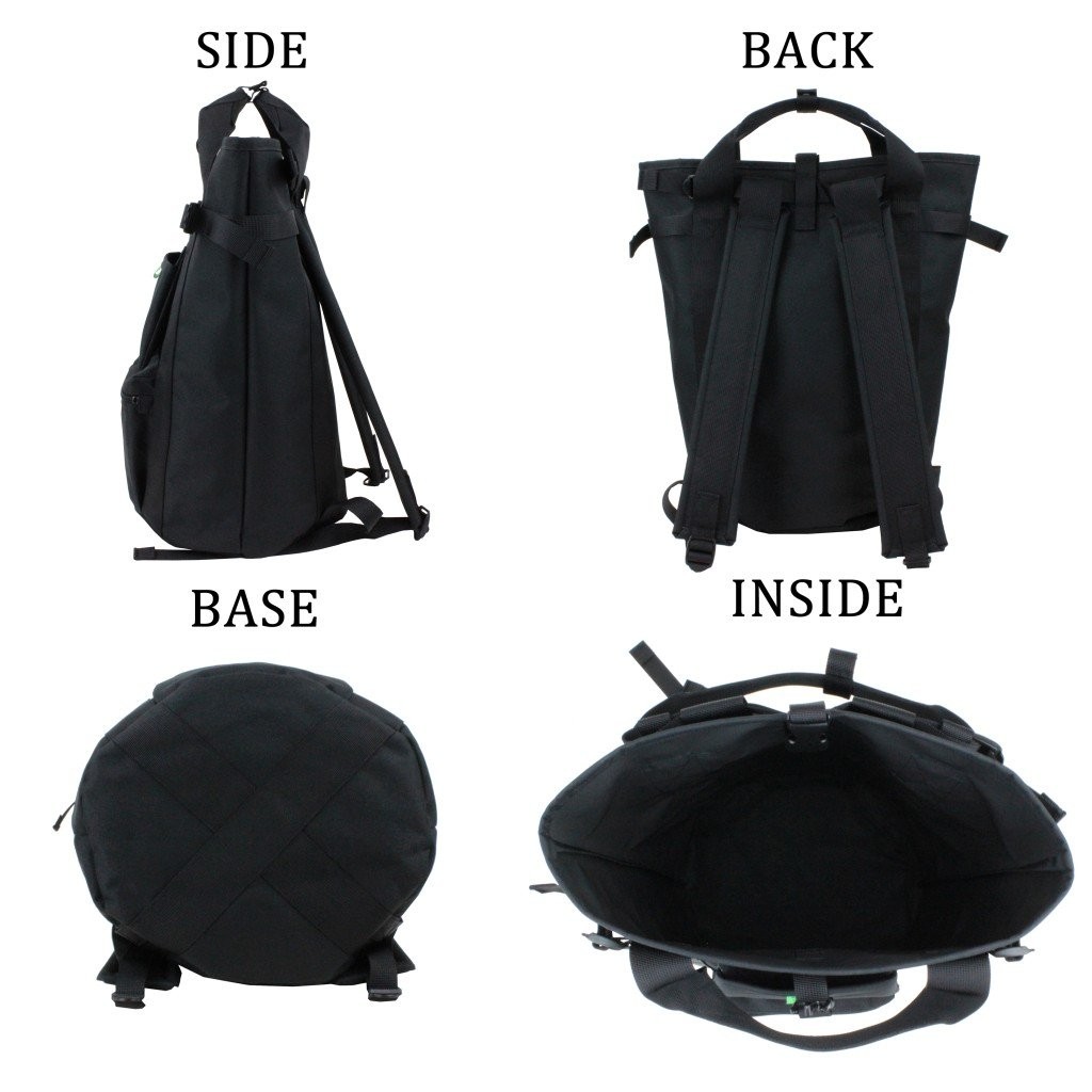 POTER Backpack UNION 782-08699 2. Black x Yellow