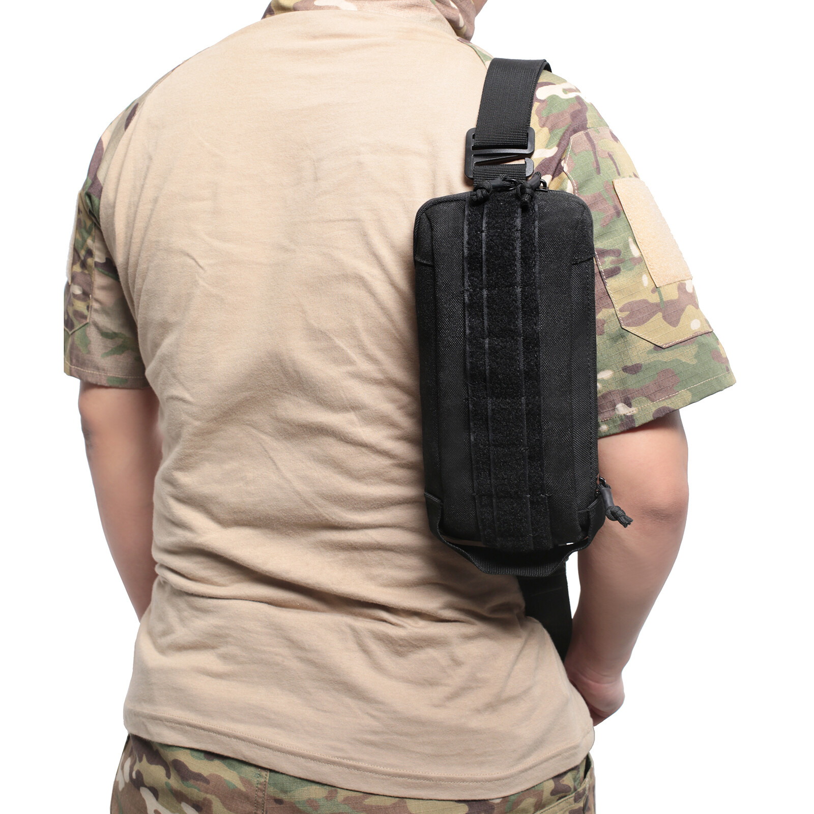Men’s Backpack Tactical Sling Chest Pack Outdoor Travel Shoulder Bag Waist Bag