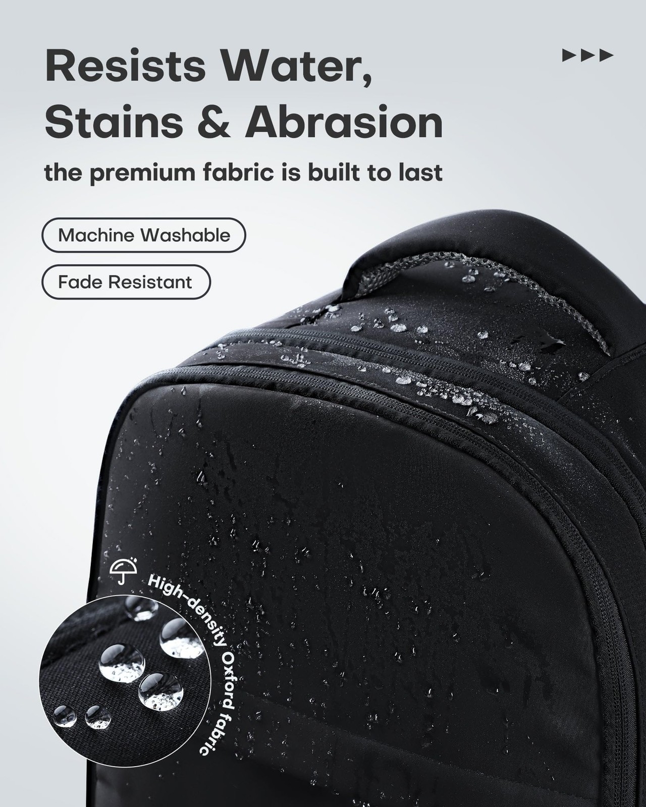 Travel Backpack Flight Approved Bag Men Women, Medium Black