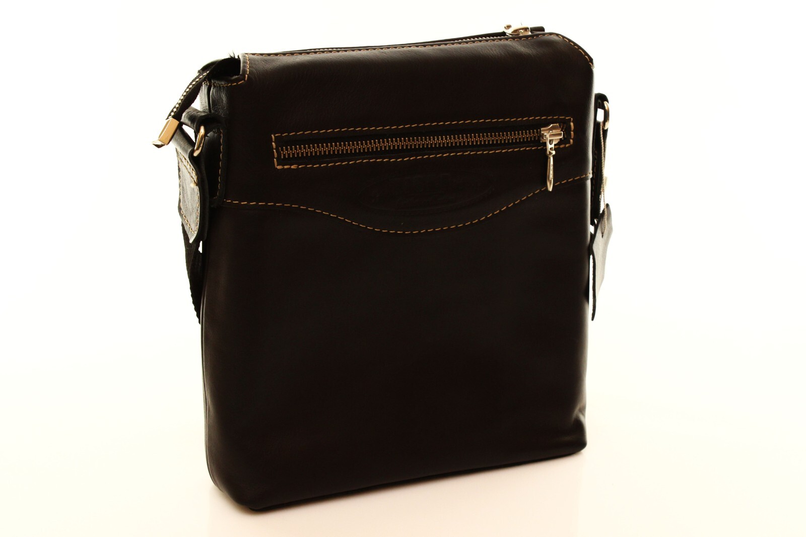 Crossbody Bag for Men – Quality Genuine Cowhide Leather Shoulder Purse Satchel A