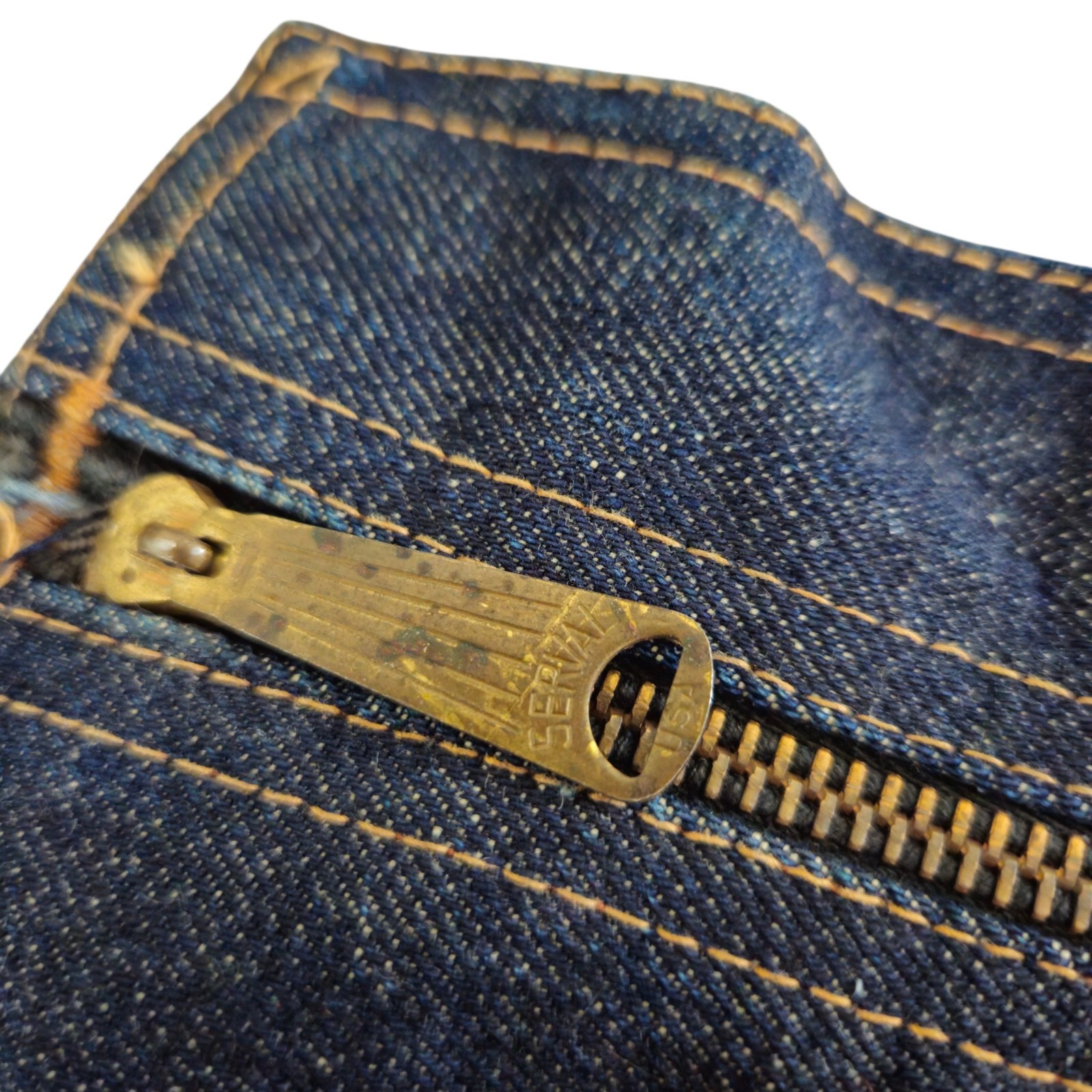 Vintage Levis Big E 501 Original Document Holder Pouch Bag Clutch