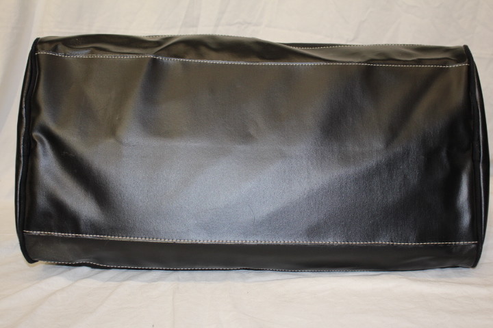 KENNETH COLE Black Textured Small Duffle Bag/Overnight Bag/Travel-B130