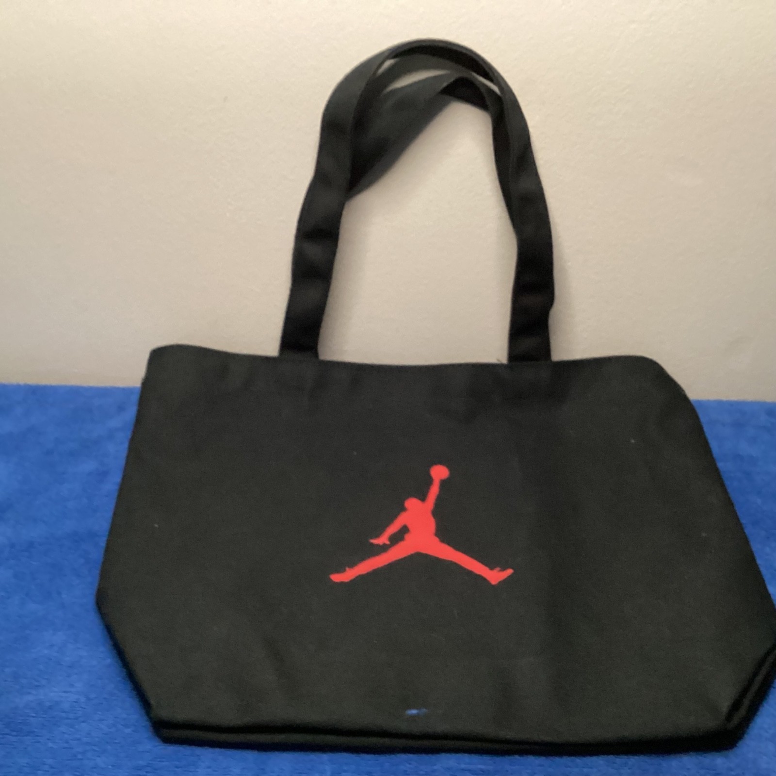 Air Jordan “Satin Bred” Canvas Tote Bag.