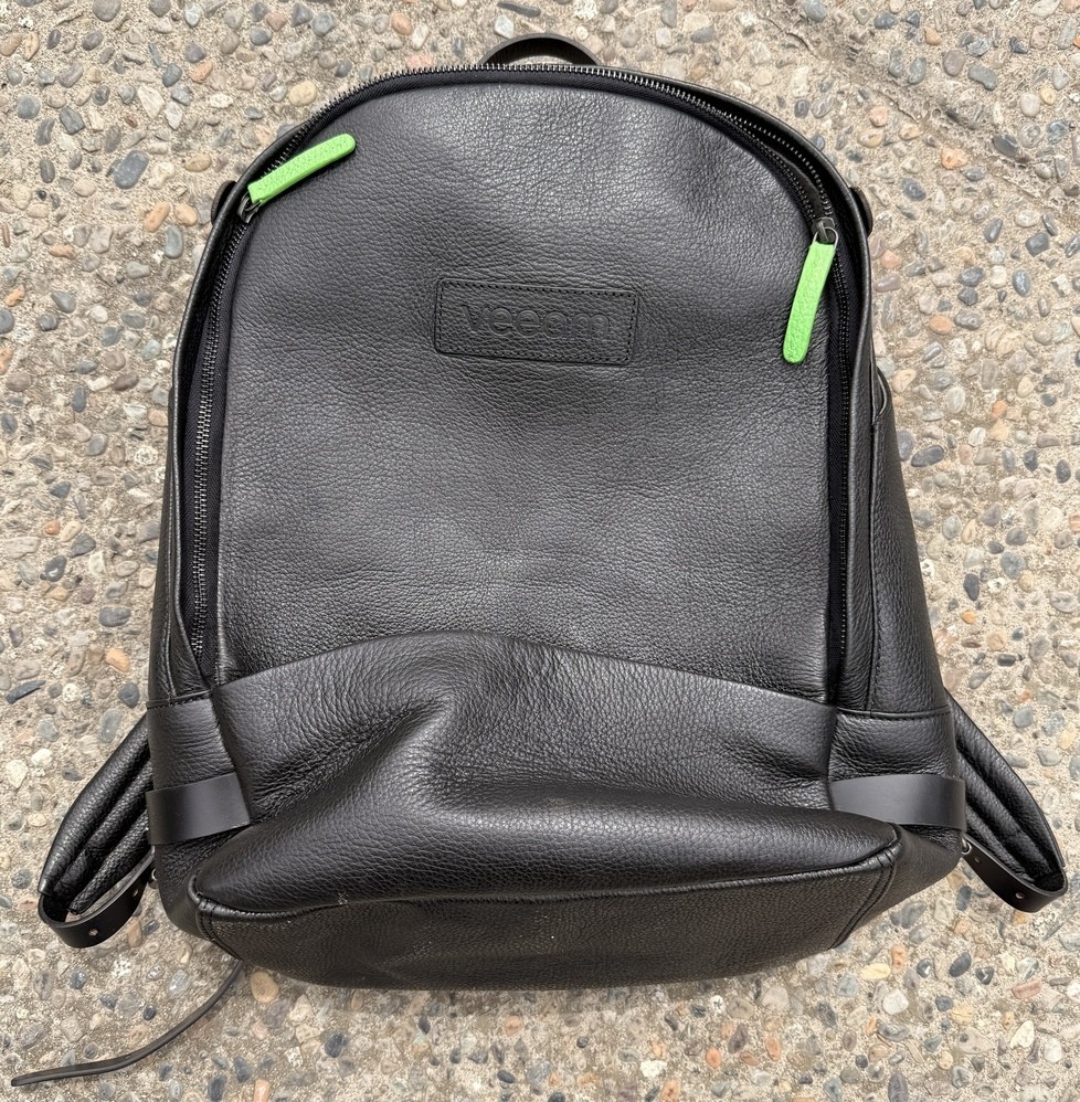 Outback Leather Laptop Backpack – Handcrafted in India – Black