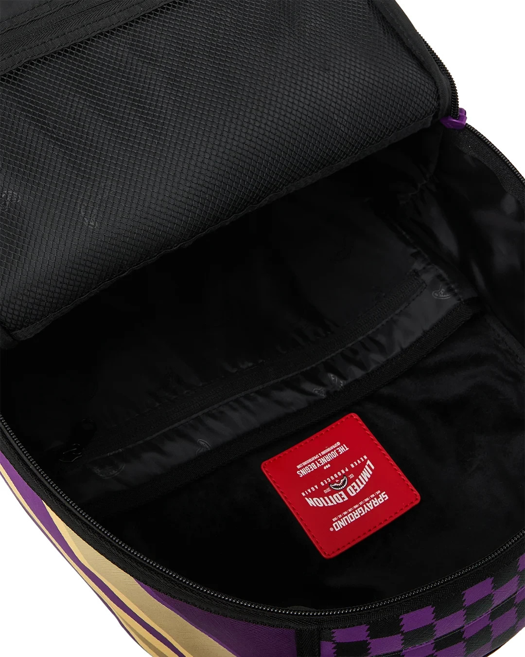 Sprayground ORLANDO CITY CHECK Backpack🔥New Purple Bookbag Large School Bag