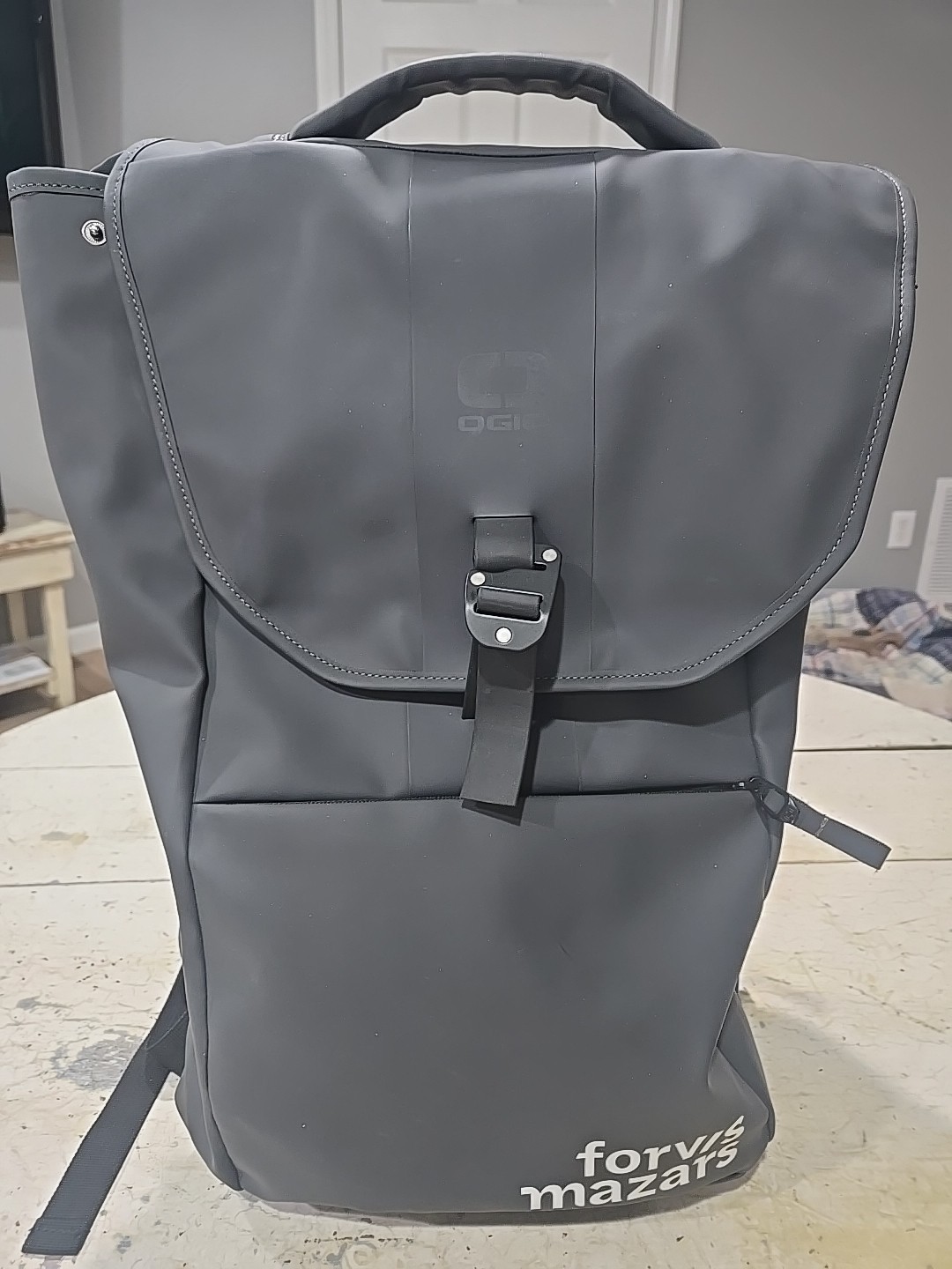 OGIO Resistant Rolltop Pack, Gray, Brand New Backpack, 1,373 cu.in./22.5 L