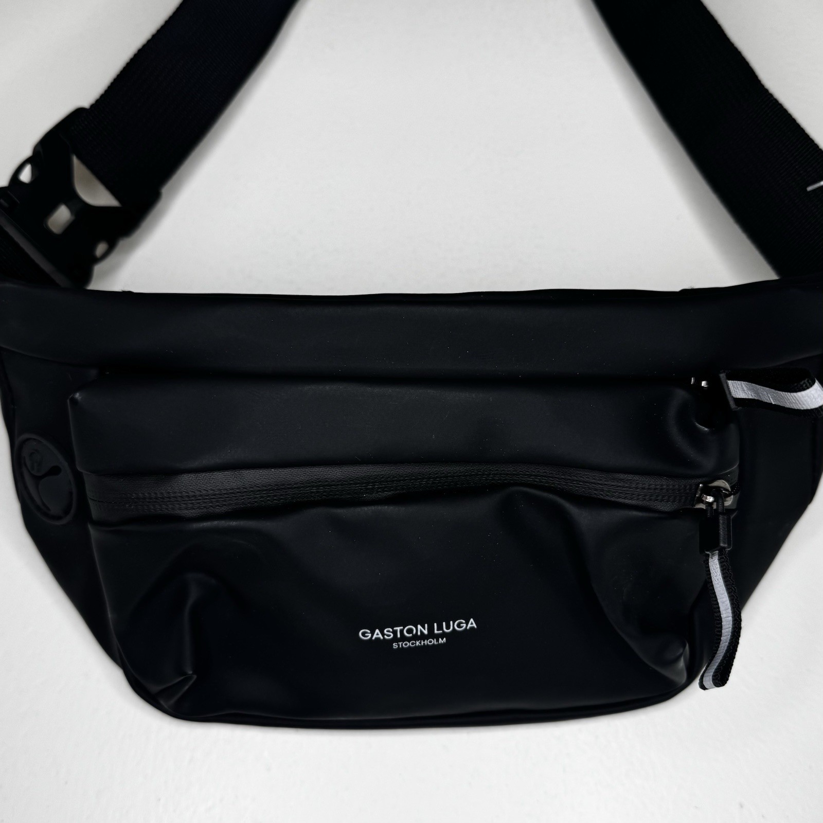 Gaston Luga Of Stockholm Spläsh Bumbag Matte Black Waterproof Bag Fanny Pack EU