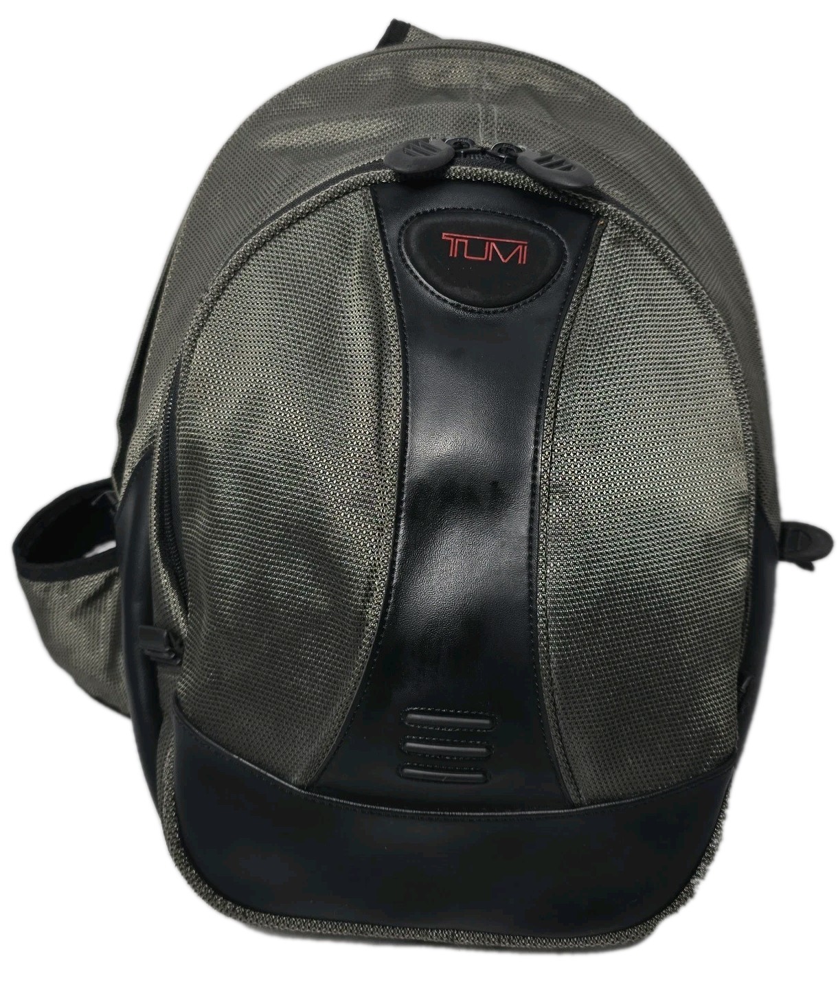 TUMI T2 Ballistic Nylon Green Black Camera Shoulder Crossbody Travel Bag. #B1178