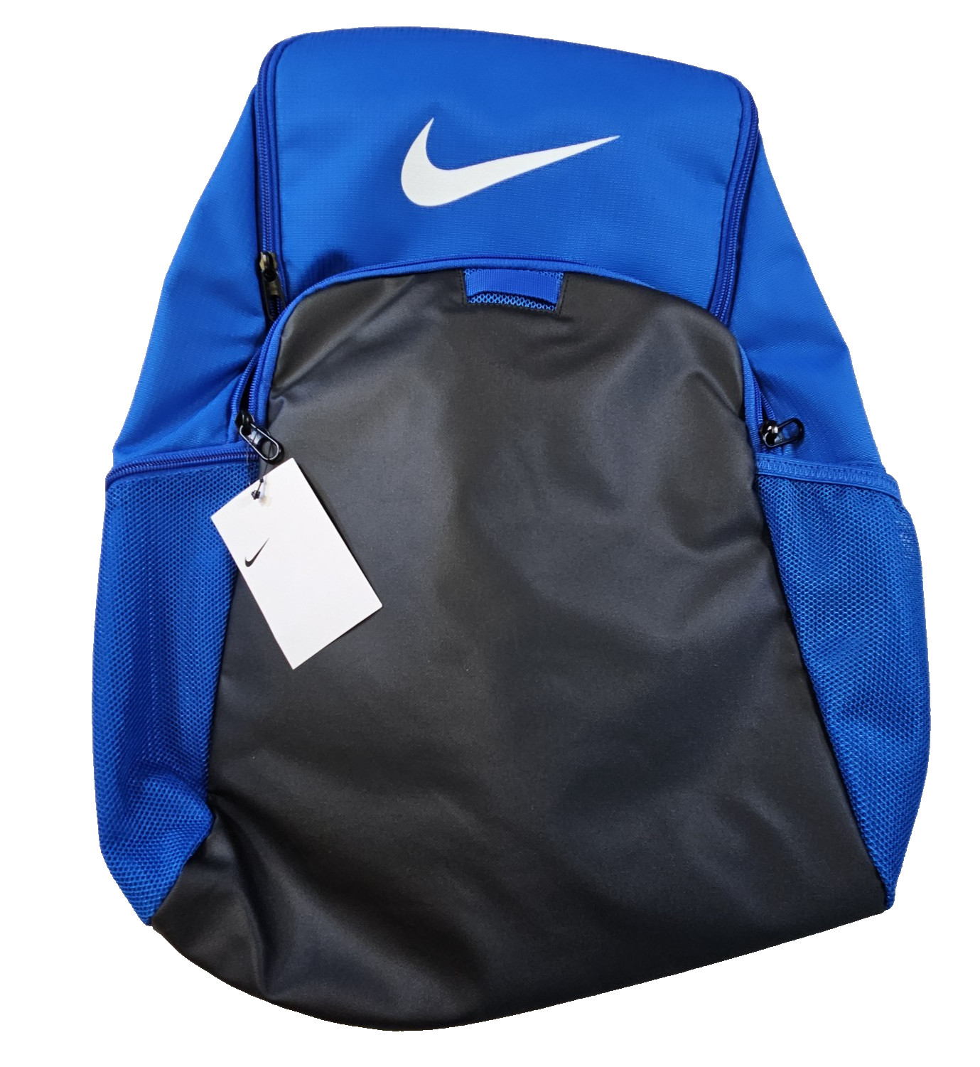 Nike Brasilia 9.5 XL Training Backpack Iron Blue Black White New DM3975 480 NWT