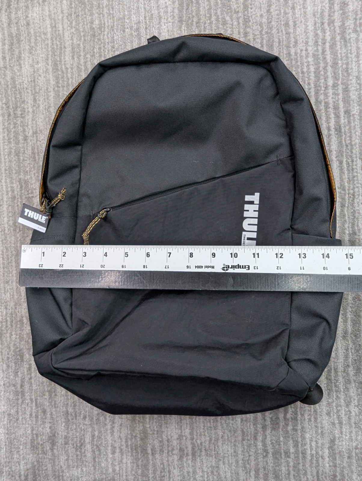 Thule Sweden Notus Backpack Black Laptop Travel Work School Commuter NEW