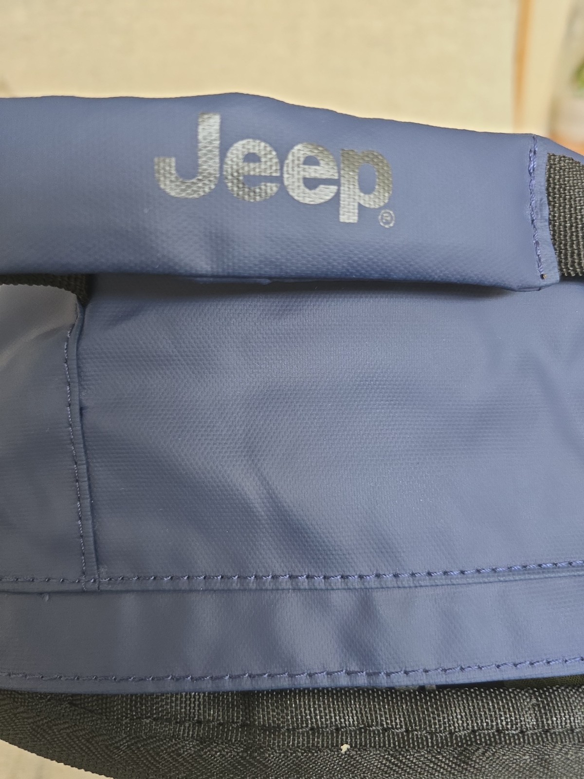 Jeep Blue/Black Backpack with Adjustable Strap Lightweight Outdoor | Unisex