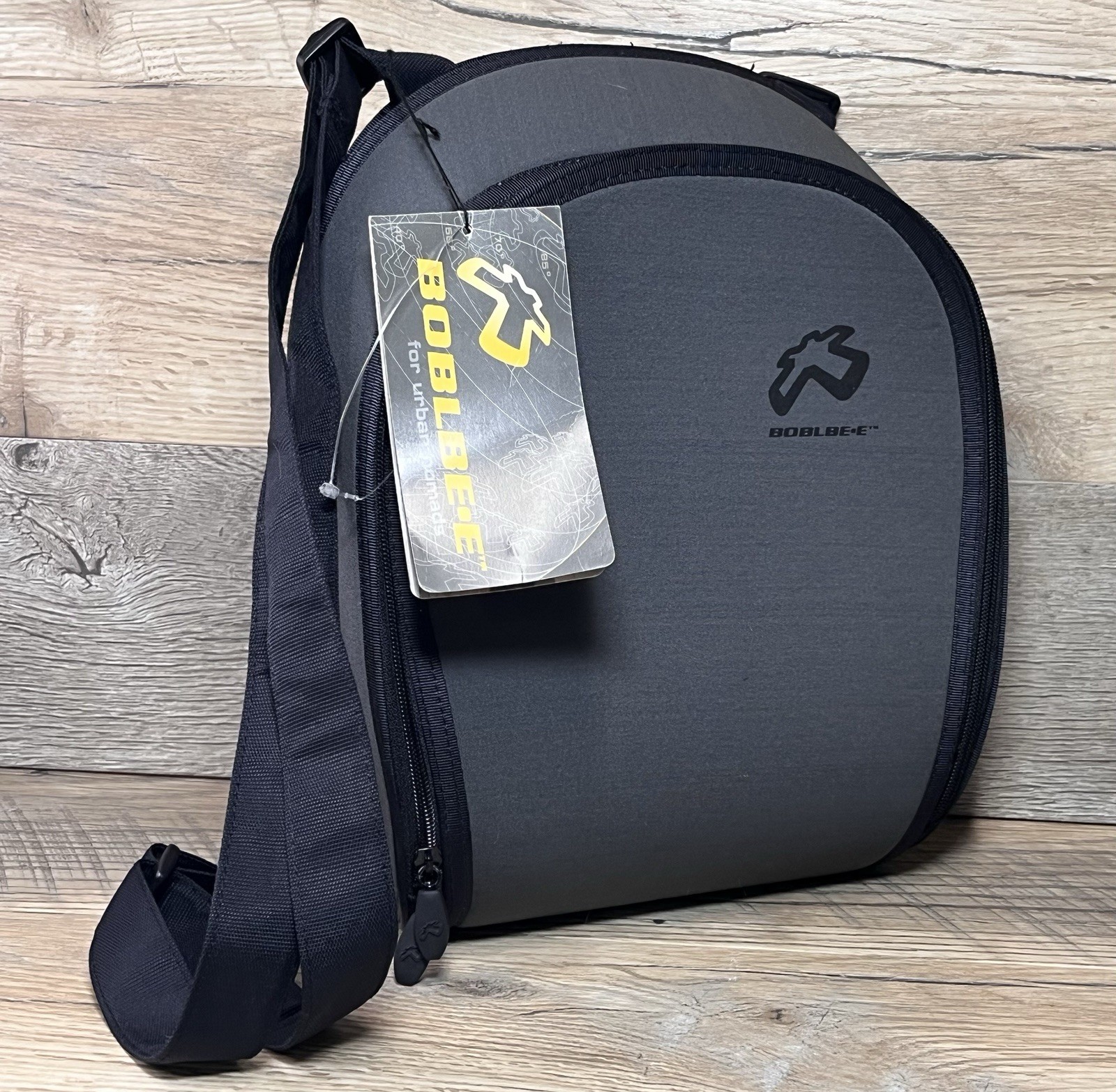 BOBLBEE Zipp Neo Crossbody Pack Gray Hard-Shell Durable Hiking Camera Motorcycle