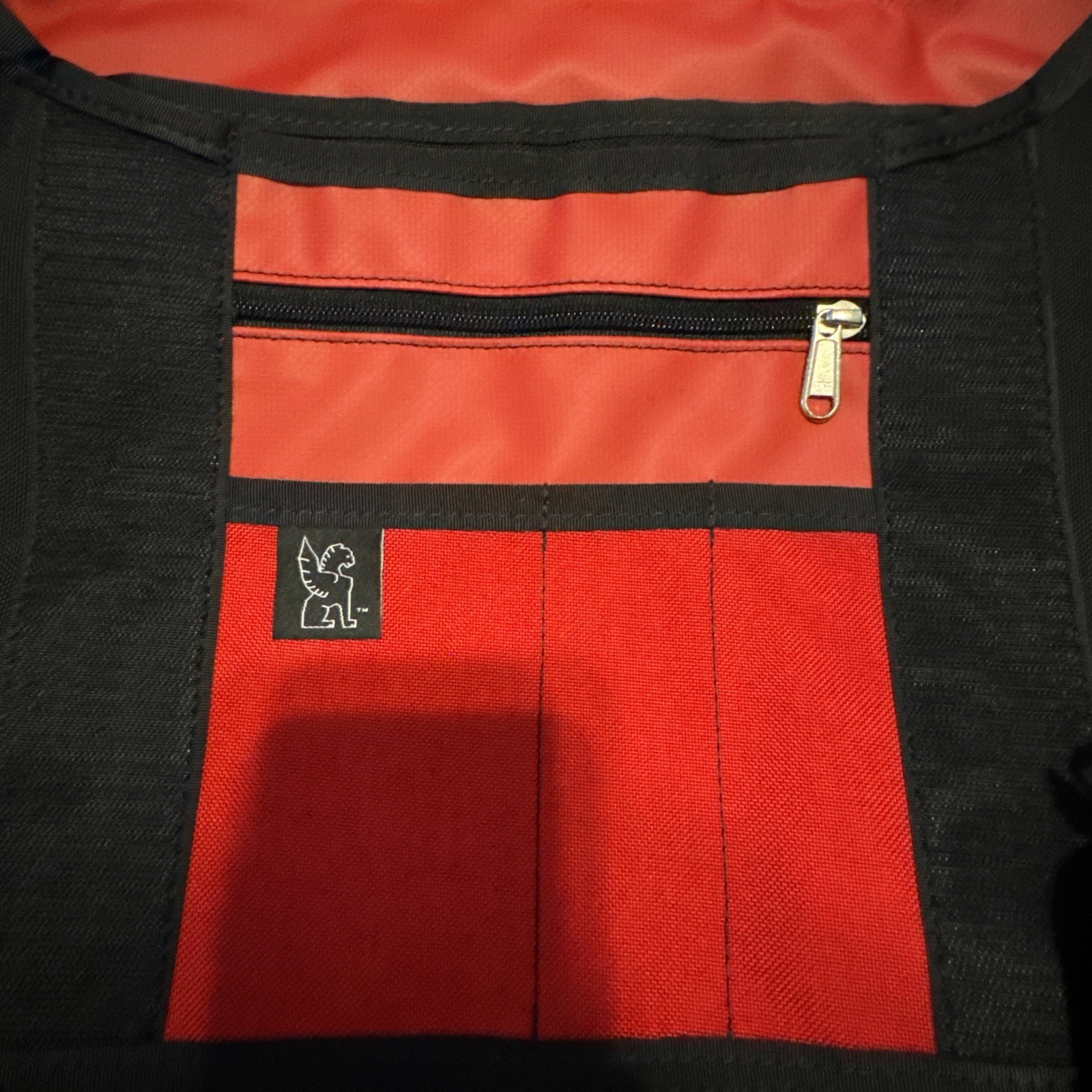 Chrome Industries Mini Metro Messenger Bag Black/Red