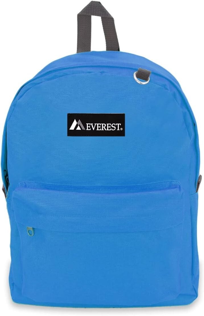 Everest Classic Backpack Royal Blue Kids/Adults School Student Book Bag 16.5×13″