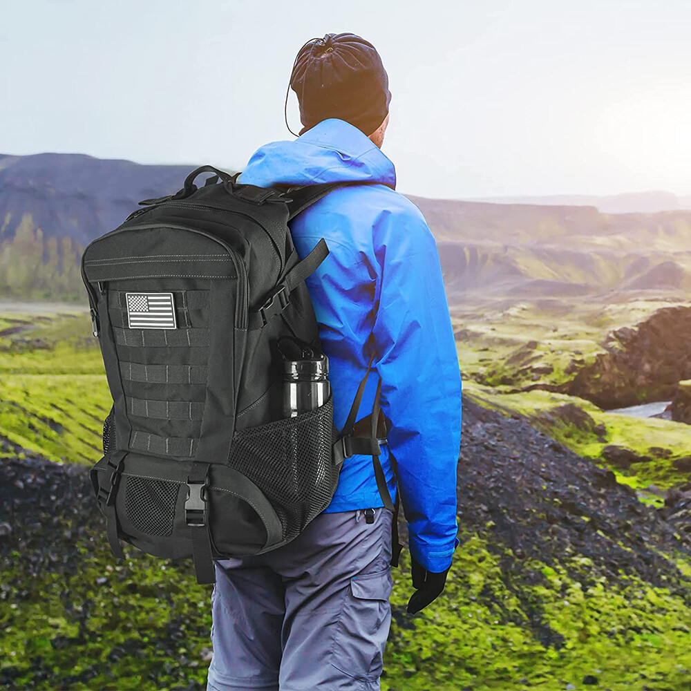 Tactical Sling Bag Military MOLLE Army Assault Bag Shoulder Backpack Outdoor