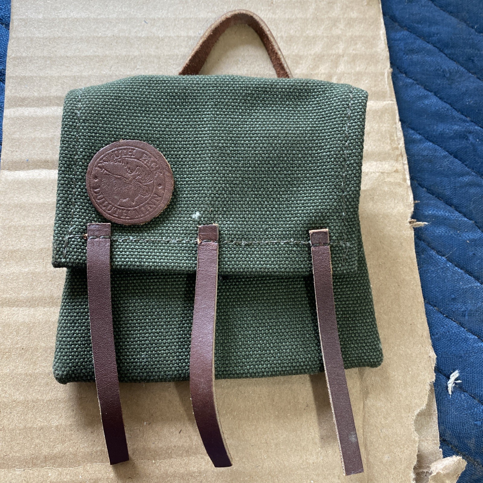 Vintage Duluth Pack Belt Pack Mini Ornament