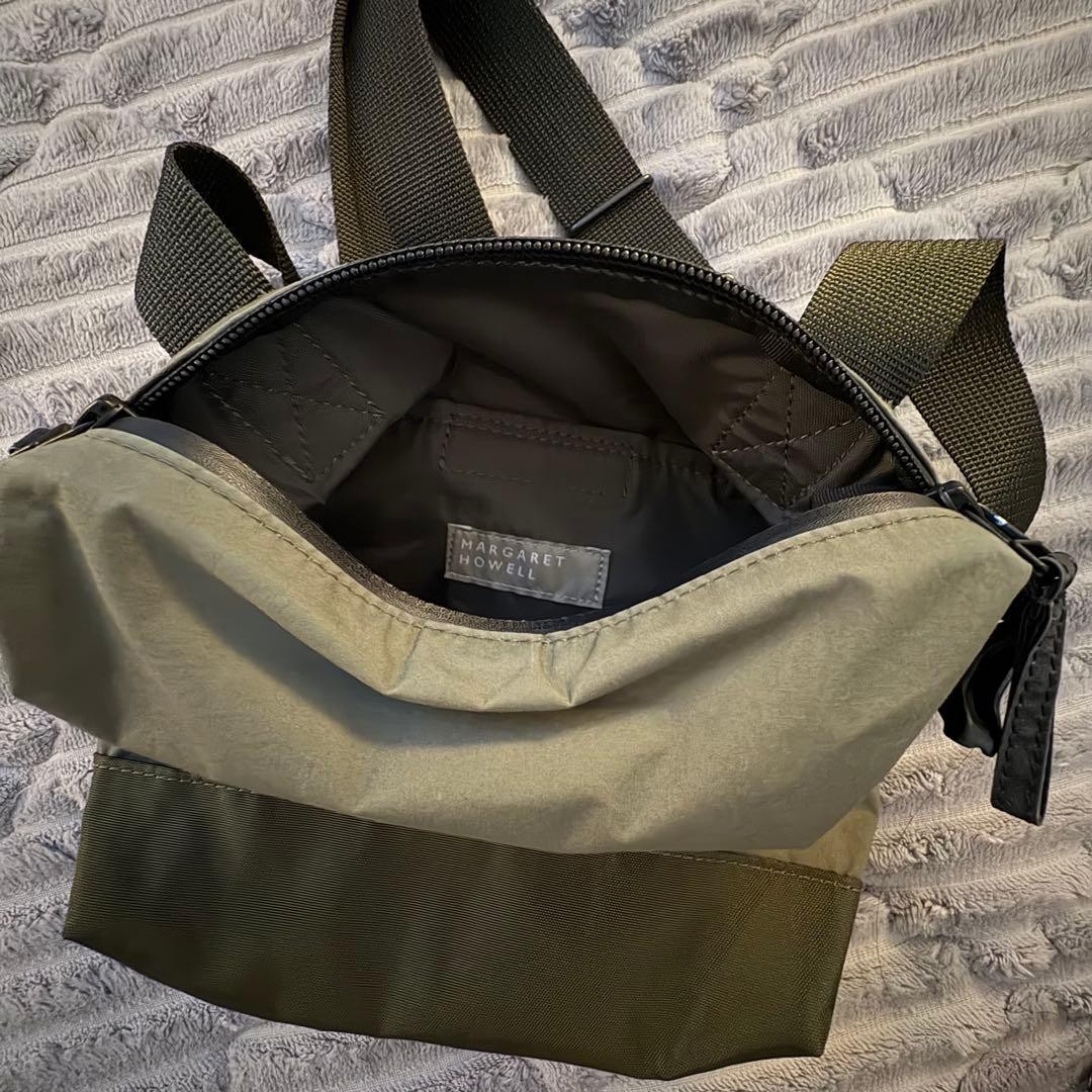 Margaret Howell Porter Custom Shoulder Bag Recycled Nylon Cotton Japan