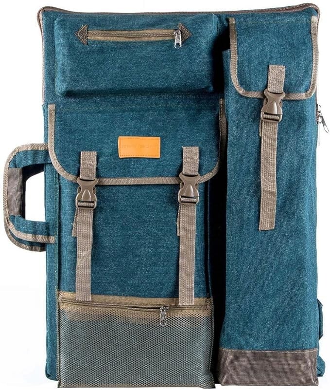 Art Portfolio Case Artist Backpack Canvas Bag Large 26” x 19.5”