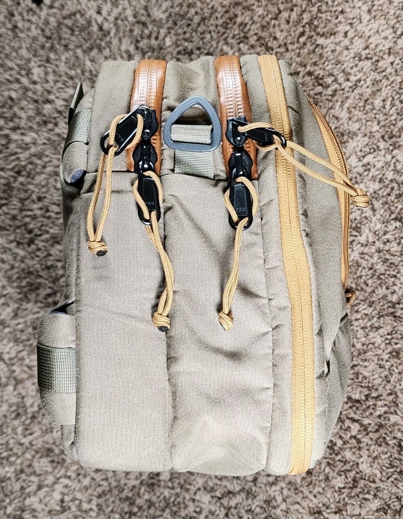 MYSTERY RANCH 3WAY Backpack Briefcase Tan Wood Waxed Canvas 22L Durable 3 WAY