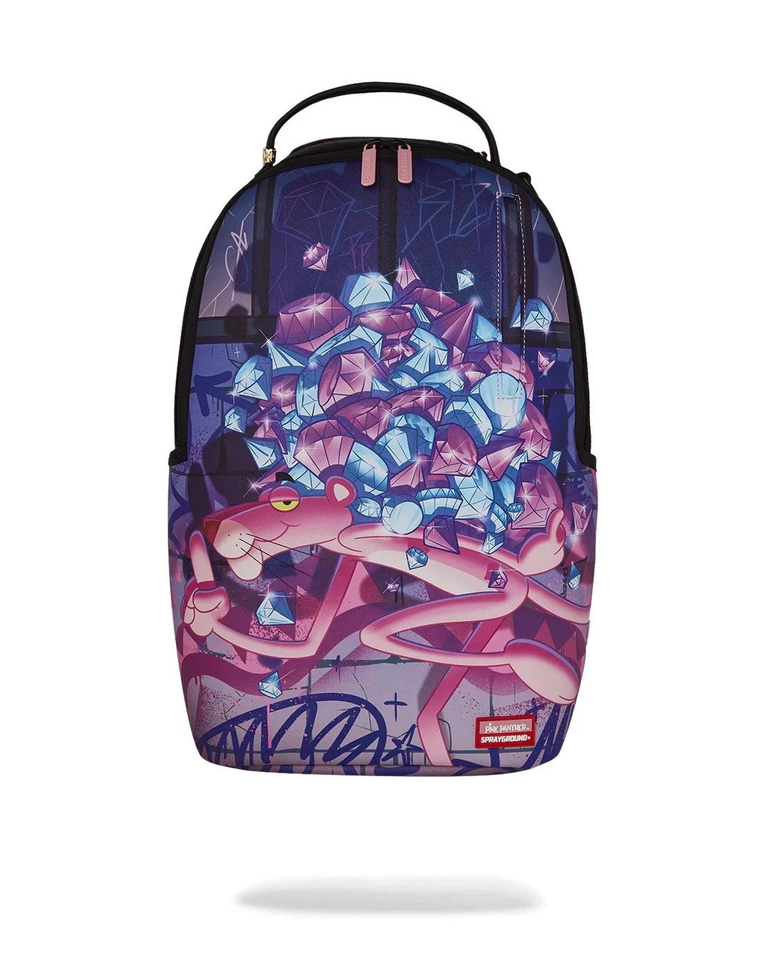 Sprayground Pink Panther Diamond Breakout DLXSV in Pink/Purple 910B7422NSZ