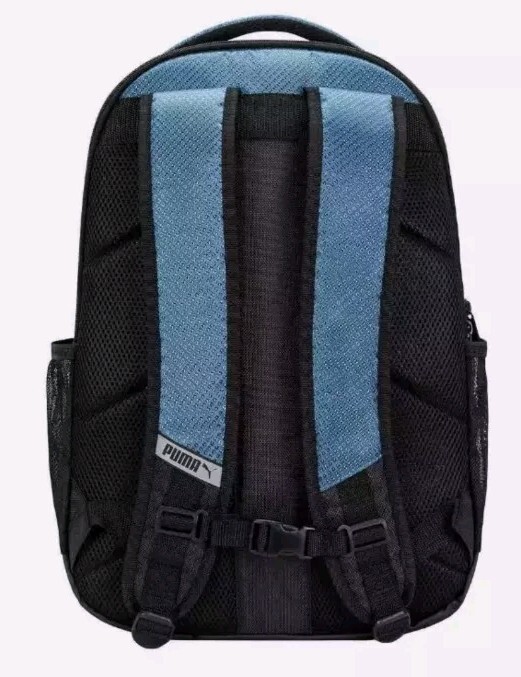 PUMA Challenger Backpack Fully Padded 15” Laptop Pocket Blue