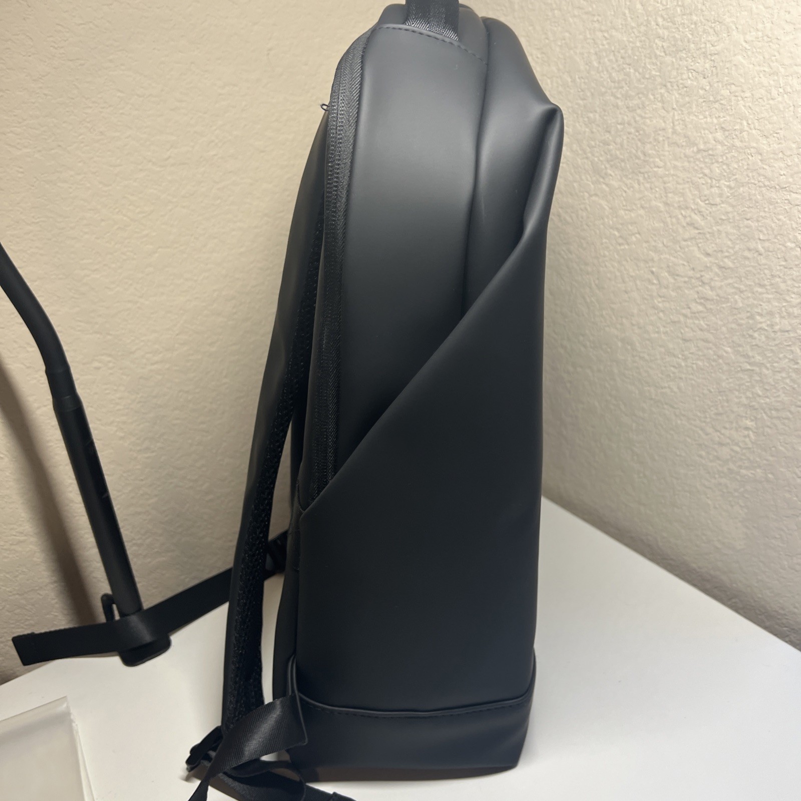 KLON Matte Coated Black Backpack Japan Minimalist Water-Resistant