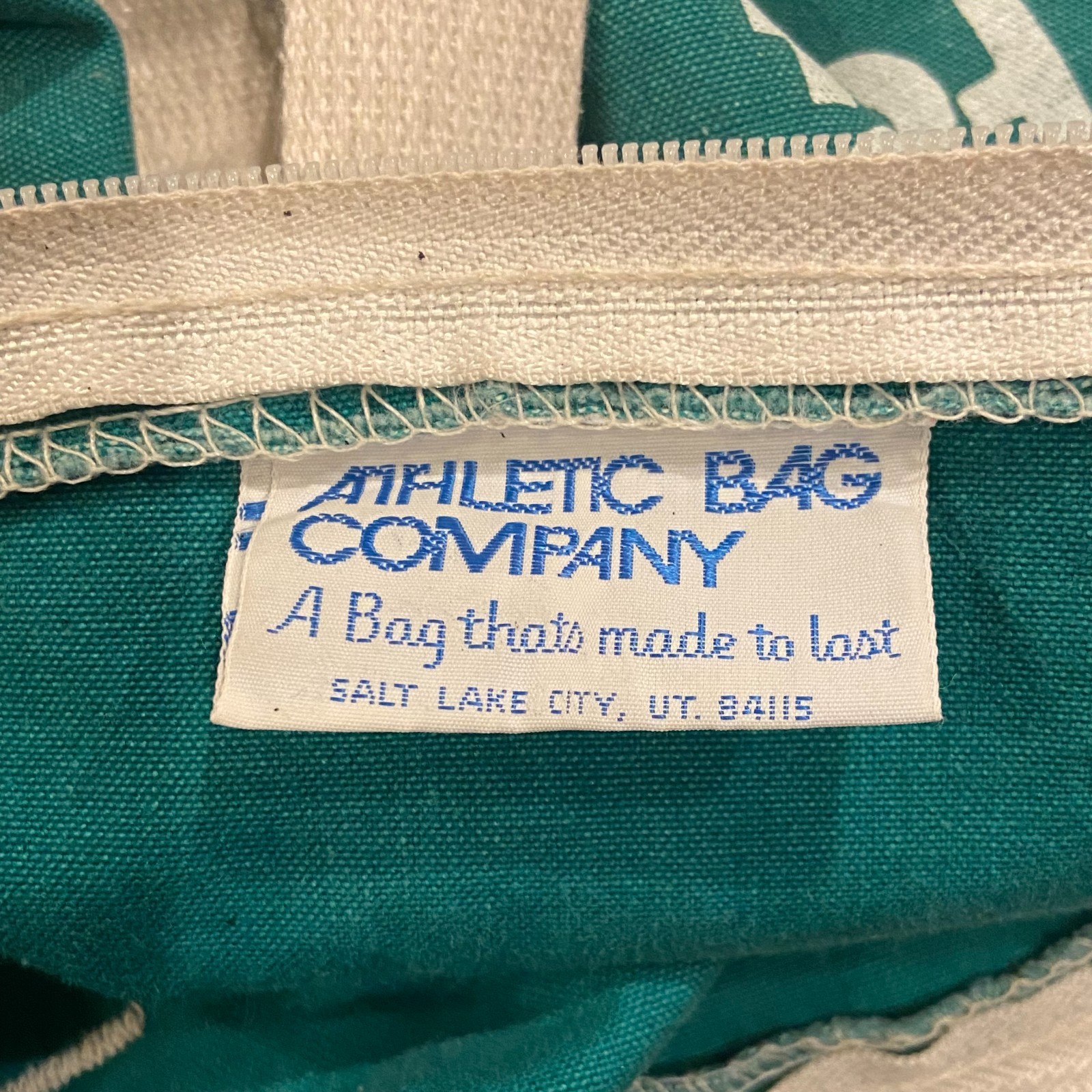 Vintage The Athlete’s Foot Duffel Bag – Mall Store – by Athletic Bag Co. of Utah