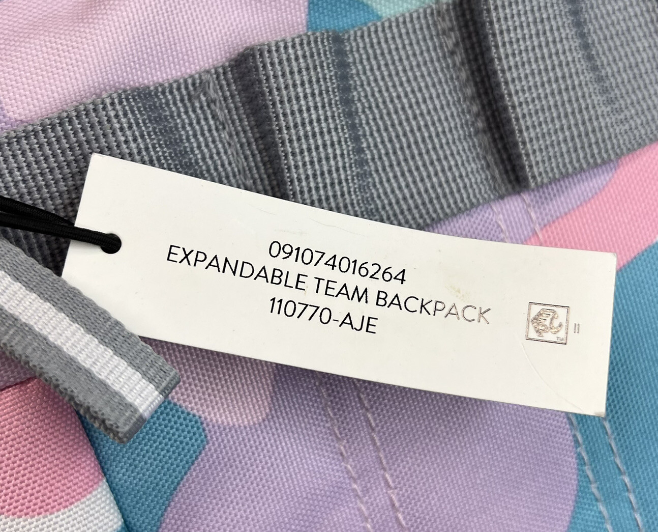 Eastsport Unisex Expandable Team Backpack-Abstract Joy New With Tags!