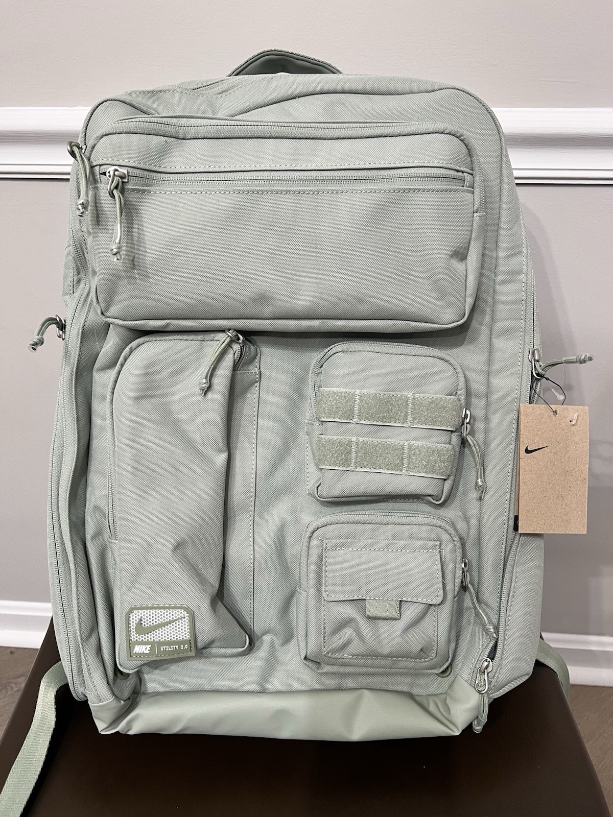 NWT Nike Utility 2.0 Elite Training Backpack FN4173-370 Jade Horizon Green 37L