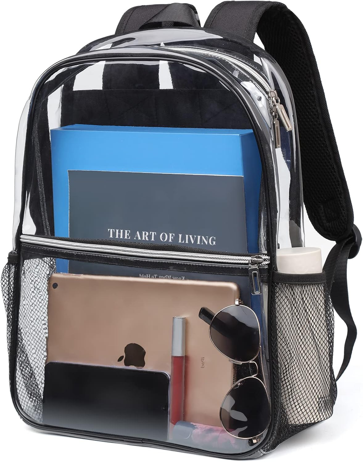 Clear Backpack Heavy Duty Large TPU Transparent Backpacks See Through Backpacks