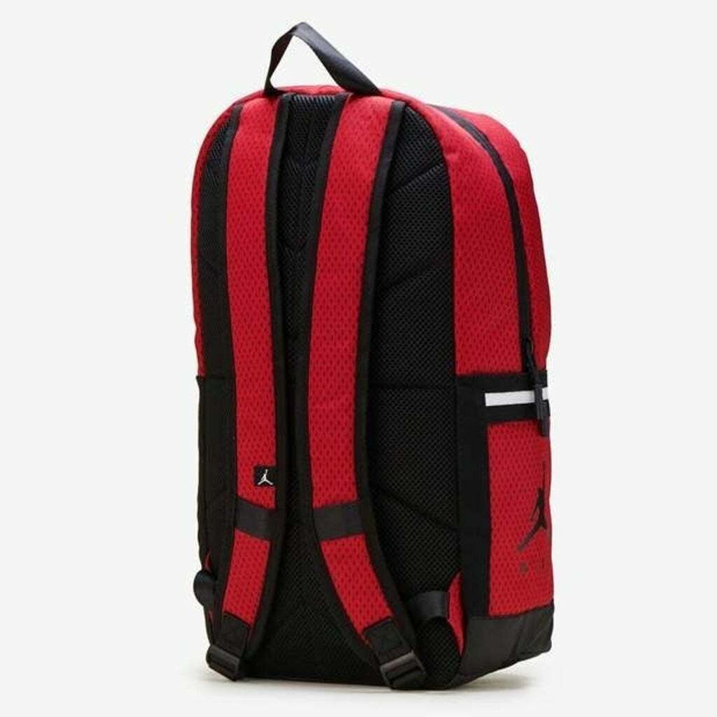 NIKE JORDAN JERSEY MESH JUMPMAN BACKPACK JERSEY RED BLACK 9A0419 R78
