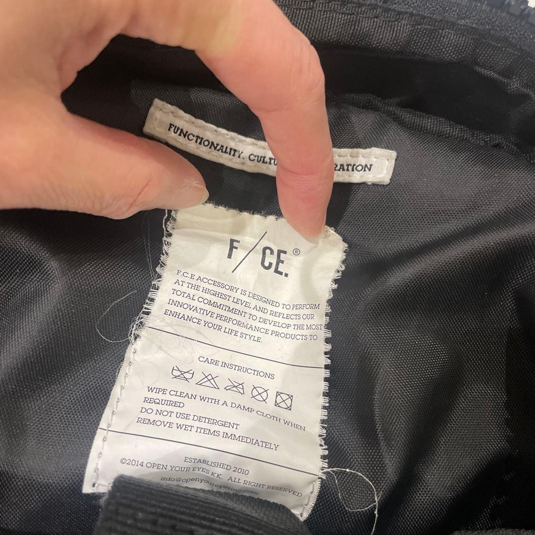 F/CE Black Backpack Used for Daily Commute Japan