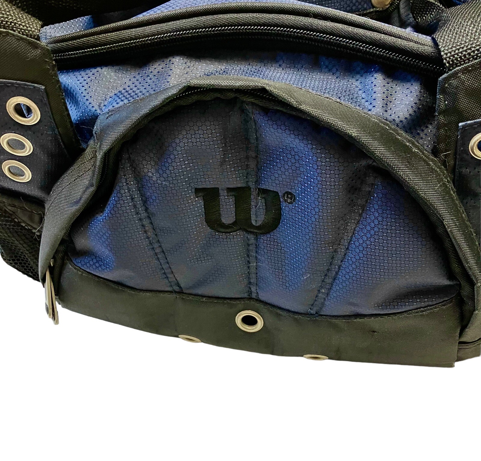 Wilson Duffle Bag Multi Pocket Sport Travel Carry-On Workout Gym 18″ Blue